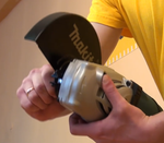 Угловая шлифмашина УШМ Болгарка электрическая (сетевая) Makita GA 9030 SFK1 220В 2,4 кВт, диск 230 мм GA9030SFK1