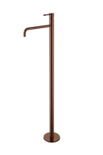 Смеситель для умывальника напольный Uno Brushed Bronze