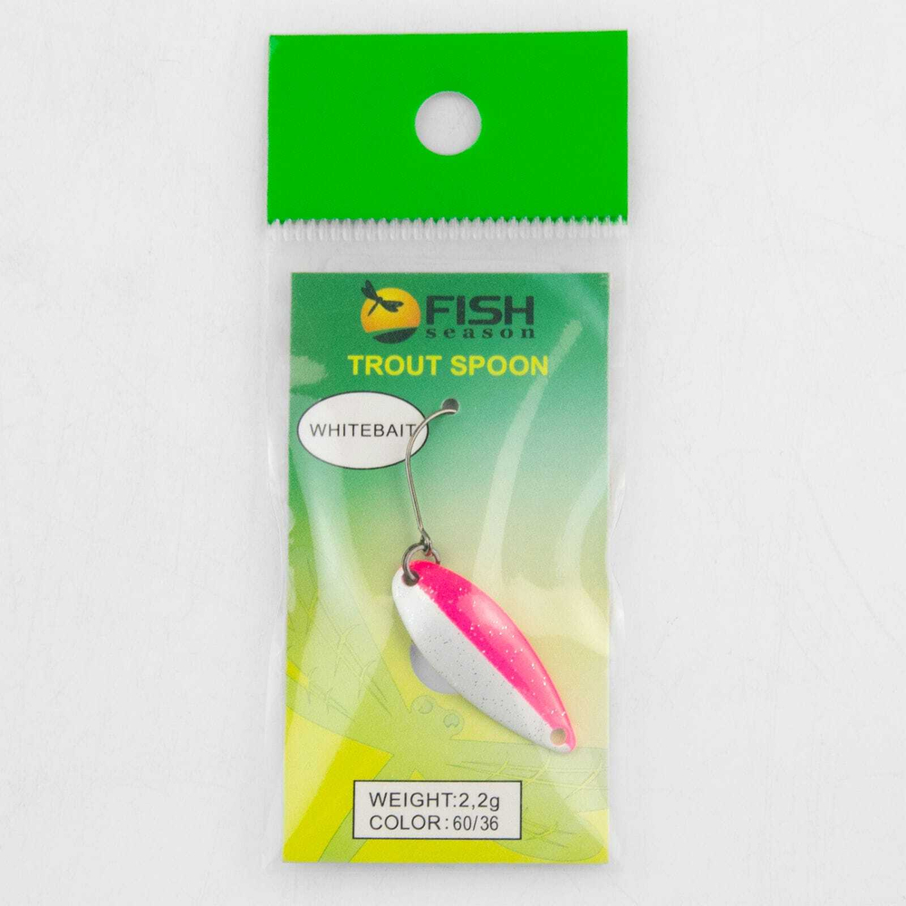 Блесна колеблющаяся Fish Season Whitebait (2.2гр)