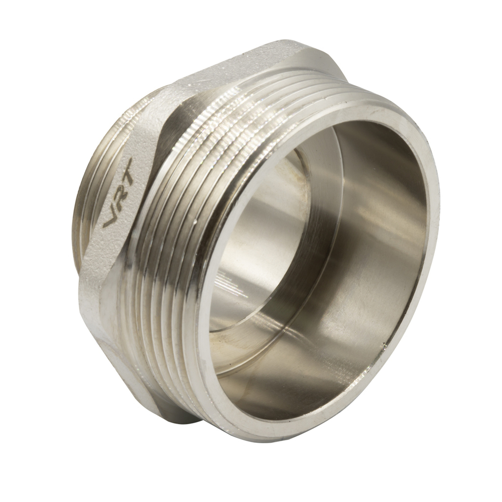 Ниппель переходной 2'' - 1 1/4'' нар/нар VRT® никель