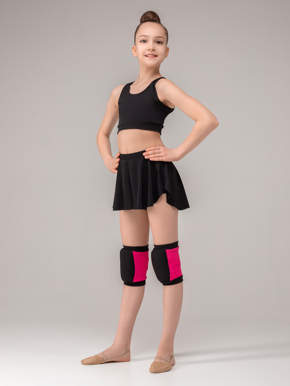 Kneepads Tricks Kids, Black/Pink