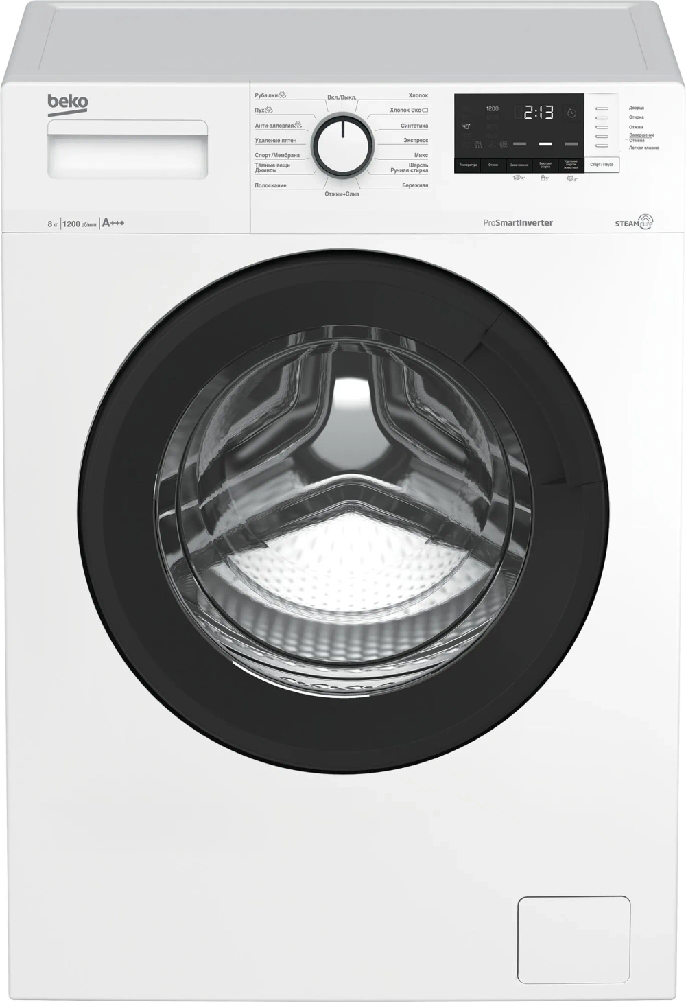 Стиральная машина BEKO WSRE 8612XAWI