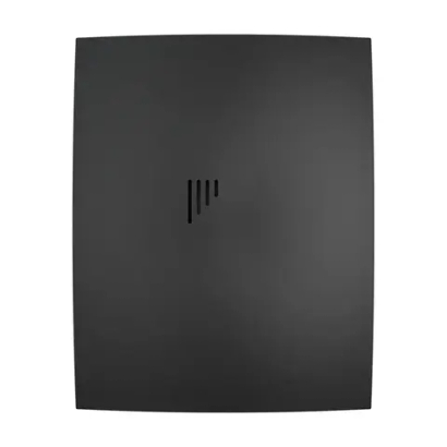 Вентилятор накладной BREEZE D100 обратный клапан Matt black DICITI