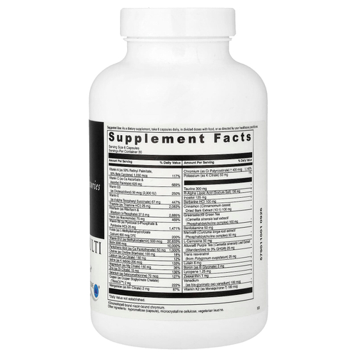 DaVinci Laboratories, Metabolic Multi, 180 капсул