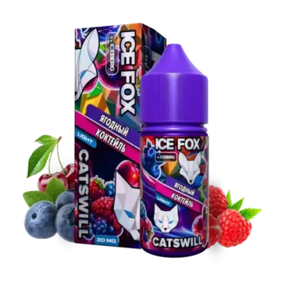 Жидкость ICE FOX & CATSWILL Salt 2% STRONG 30 ml
