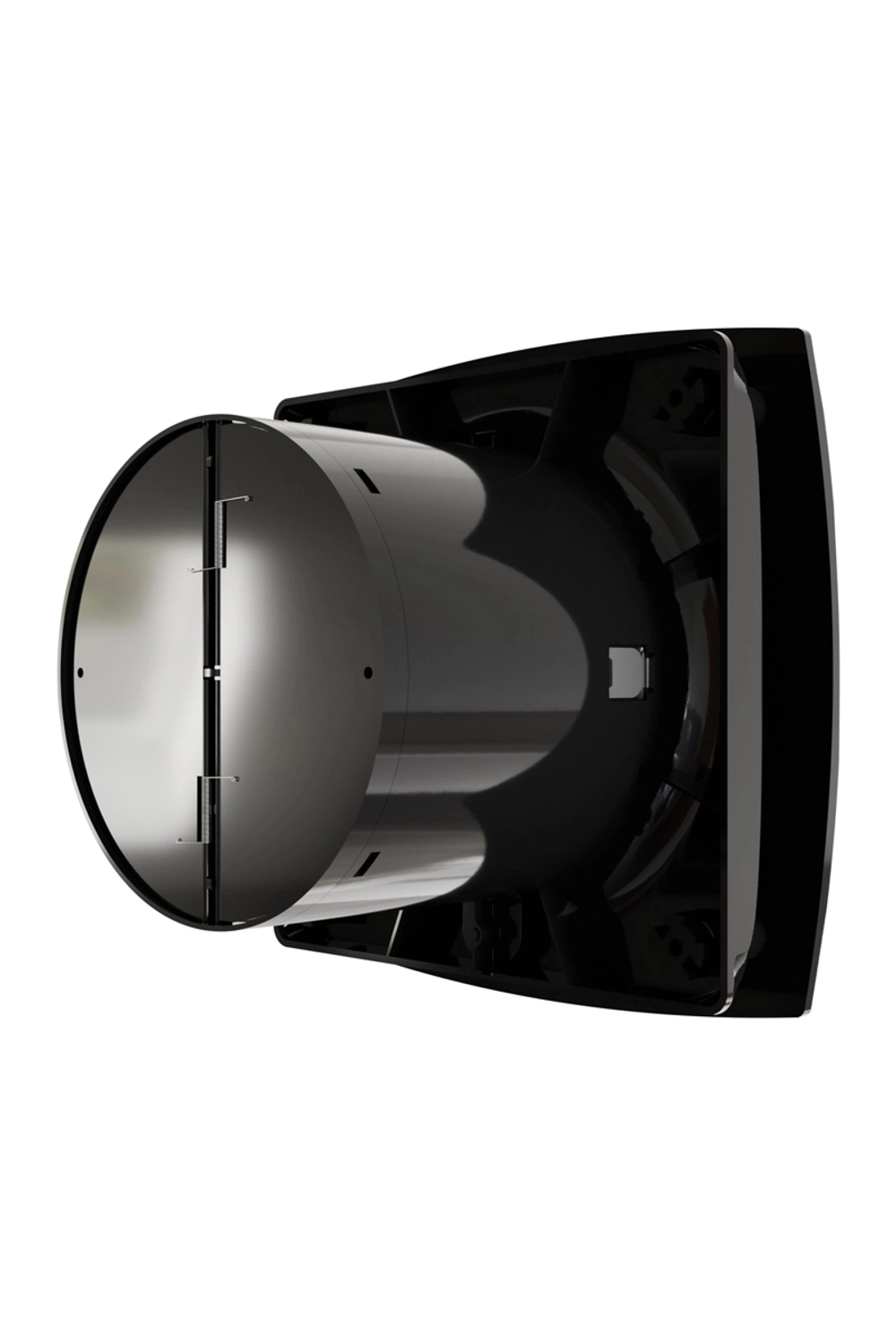 Вентилятор накладной WAVE 100C Black classic обратный клапан ERA