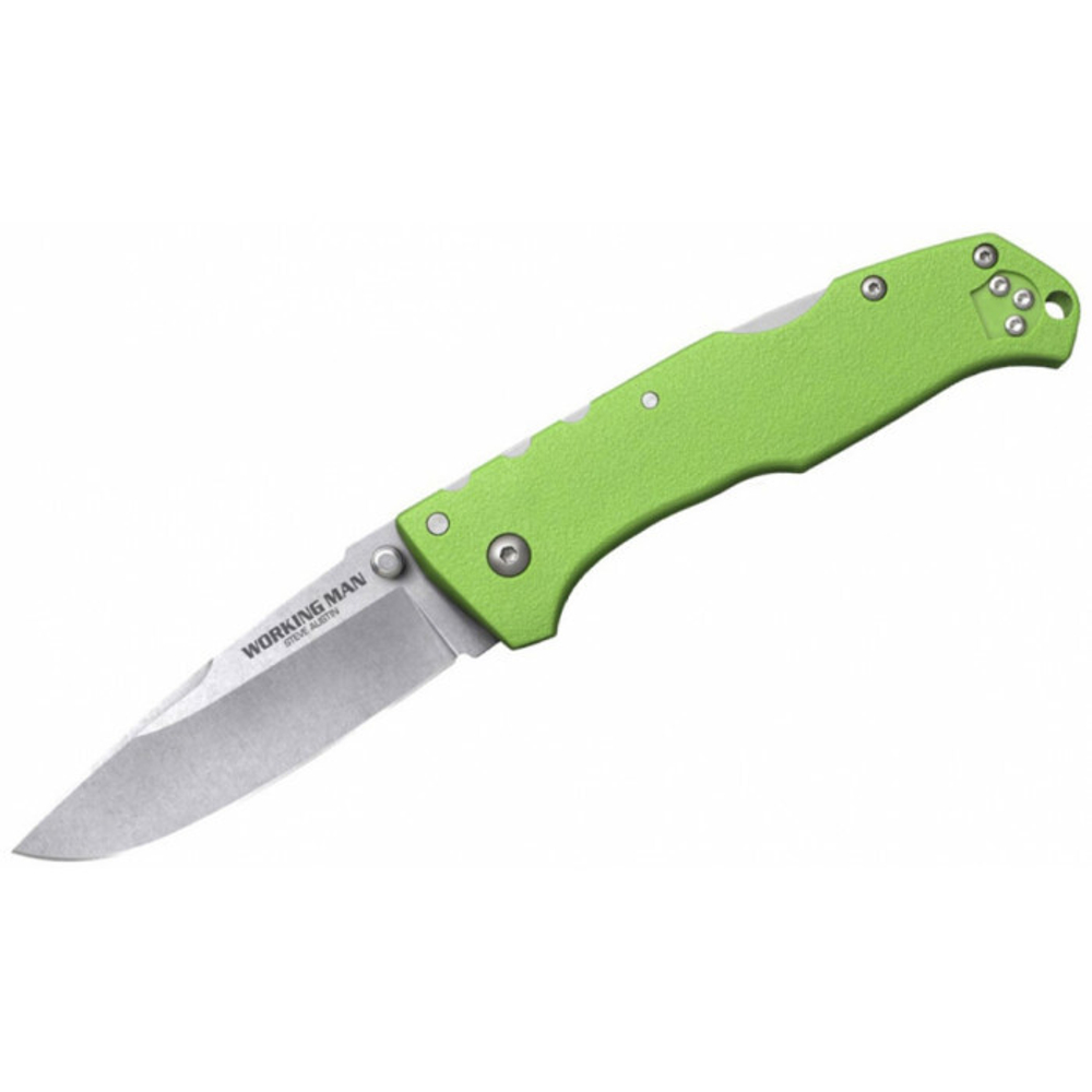 Складной нож Cold Steel 54NVLM Steve Austin Working Man Neon Green