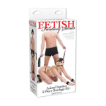 Набор для бандажа Animal Instinct 5-Piece Bondage Kit черно-фиолетовый (Цвет: Чёрный с фиолетовым)