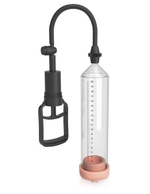 Вакуумная помпа для мужчин с реалистичной насадкой Classix Pleasure Pump (Цвет: прозрачный с черным)