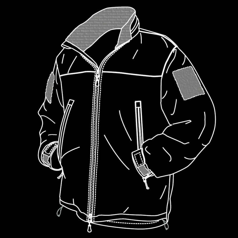 Куртка Helikon-Tex® Climashield ® Apex Jacket LEVEL 7 Gen III BLACK