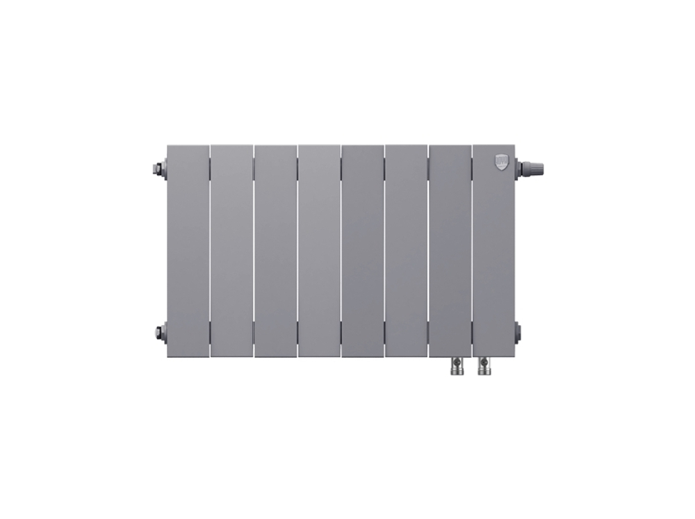 Радиатор Royal Thermo PianoForte 300 /Silver Satin - 8 секц. VDR
