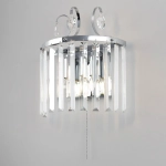 Citilux Инга CL335321 Бра хрустальное с выключателем Хром