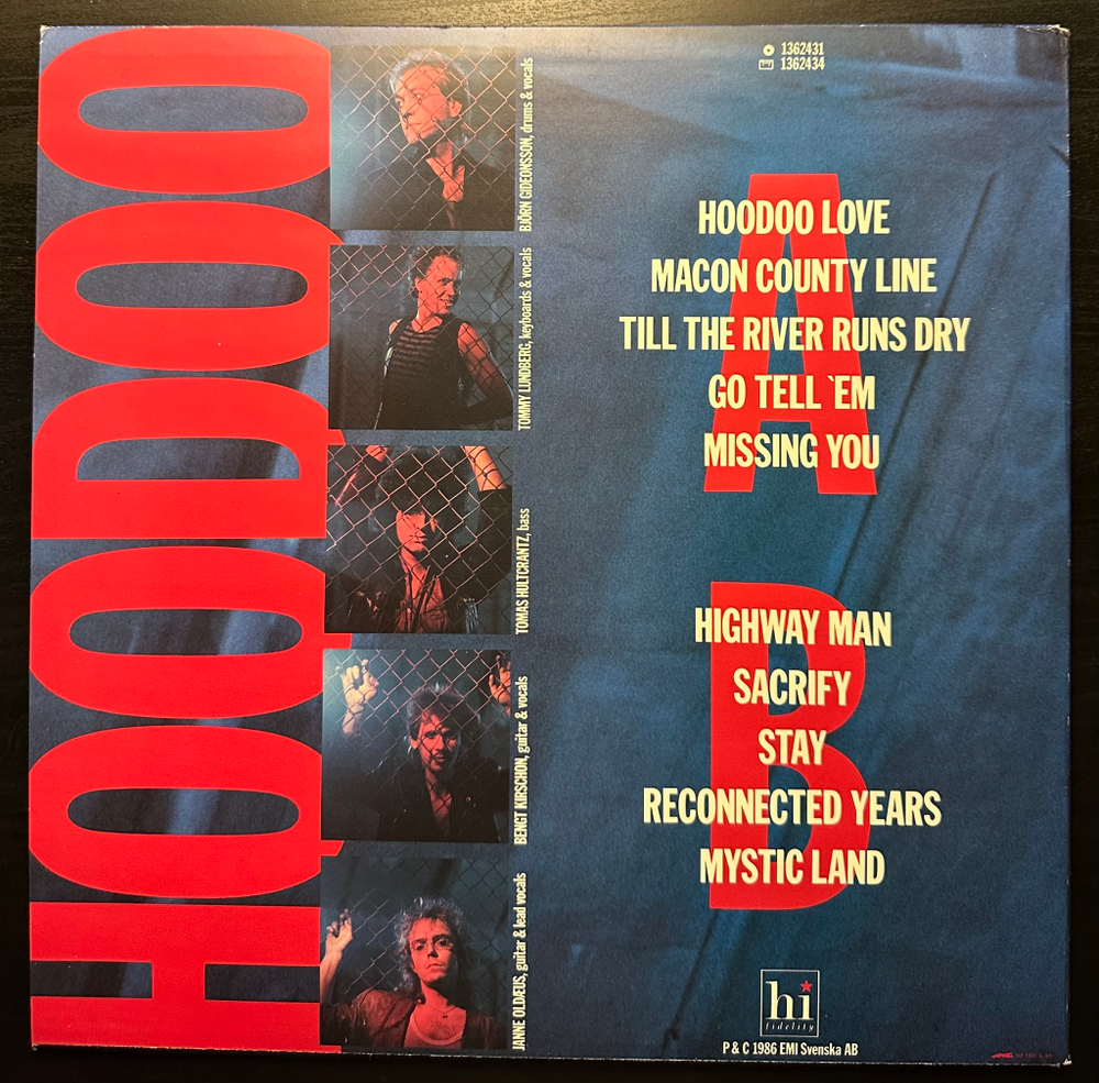 Mosquitos- Hoodoo (Швеция 1986г.)