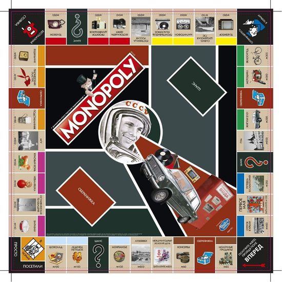 Игра настольная HASBRO (GAMES) Монополия СССР