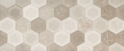 Декор 8215 Crema Relieve Rodas