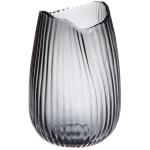Ваза стеклянная «GREY GLASS» 15,5*23*9см