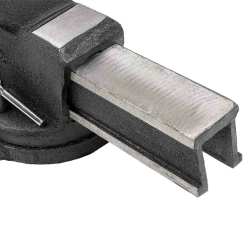 Тиски стальные поворотные с наковальней 3''(80мм) FORCEKRAFT FK-6540303