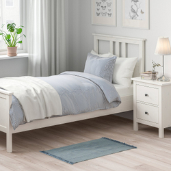IKEA SORTSÖ  (ИКЕА СОРТСЁ)  -  Ковёр безворсовый - светло-голубой 55x85 см