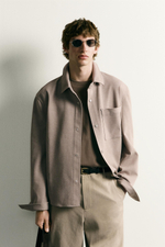 КУРТКА-РУБАШКА COMFORT NON IRON — ZARA