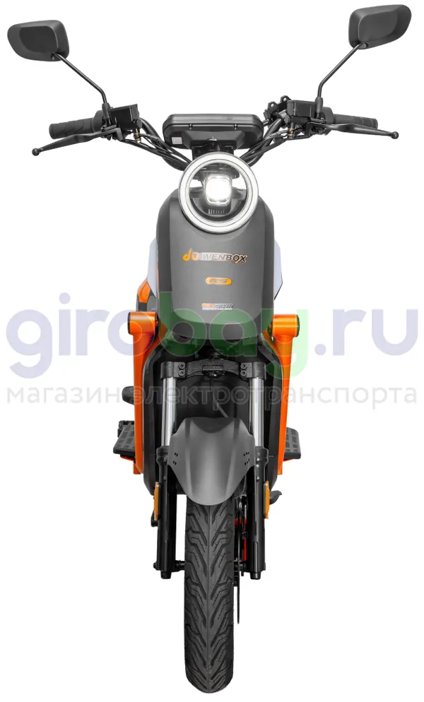 Электроскутер WENBOX U2 PRO 1500W (60V/30Ah) - Чёрный, с коротким сиденьем фото №8