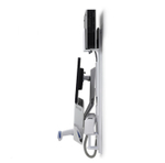 Крепление ''Рука'' Ergotron StyleView Sit-Stand Combo System с рабочей поверхностью и средним держателем CPU (45-270-026 / 45-270-216), Серебряный