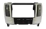 Комплект рамки с разъёмами 9" Toyota Harrier 2003-2012, Lexus RX 2003-2009 (цветной) наверх