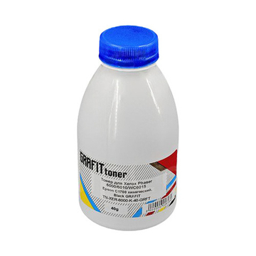 Тонер для Xerox Phaser 6000/6010/WC6015, Epson C1700, химический, Black, 40 гр, Grafit