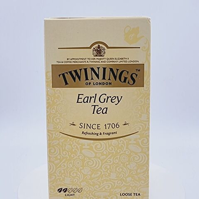 Чай черный Twinings Эрл Грей с бергамотом рассыпной 200 г (из Финляндии)