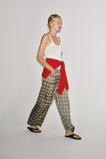 БРЮКИ В КЛЕТКУ — ZW COLLECTION — ZARA