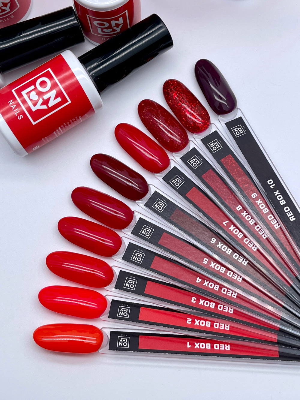 Гель-лак OnlyNails Red Box №6, 10 мл