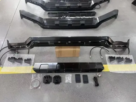 Губа переднего бампера со светом для Mercedes-Benz G-Class W465 G63 G500 G450d 2025+ гелик гелентваген
