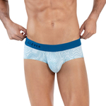 Голубые трусы-брифы с принтом Emphatiс Classic Brief (Размер: XL) (Цвет: голубой)