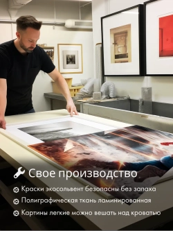 Картина Сила в движении модульная 50x70см 2шт.