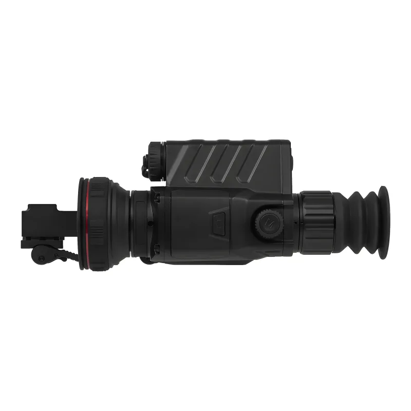 Прицел тепловизионный EATECH SR650 (Guide TR650) x2.8-22.4, 640x480, D50 - вид сверху, кнопки управления