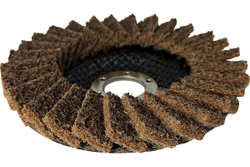 Круг лепестковый полировальный войлочный COARSE 125x22 мм vertextools 12125-1