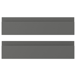 IKEA VOXTORP  (ИКЕА ВОКСТОРП)  -  Фасад ящика - тёмно-серый 40x10 см