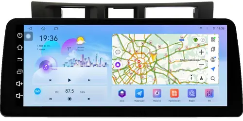 Магнитола для Toyota Mark II 110, Verossa 2000-2004 (вниз) - FarCar S500-TS18 монитор 12.3" 2K QLED на Android 14, Быстрая, CarPlay, 4G SIM-слот