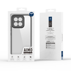 Чехол прозрачный с черными мягкими рамками для Xiaomi 17 Max, серия Aimo Series Case от Dux Ducis