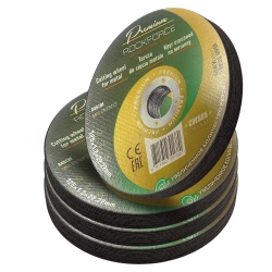 Круг отрезной по металлу 125x1,2x22,2мм(40шт к-т) RockFORCE RF-CW505 PREMIUM[40шт к-т]