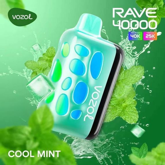 Vozol RAVE 40000 - Cool Mint (5% nic)