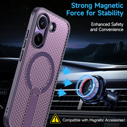 Прозрачный чехол Mesh Pro Magnetic Case для Poco X8 Pro 5G