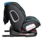 Автокресло детское Farfello ISOFIX YB102A(2) NEW Зелёный экокожа Green/Black PU YB102gpu