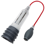 Набор прозрачная гидропомпа 31,5см для пениса + аксессуары Bathmate HydroXtreme9 Crystal Pump Without Accessories Kit
