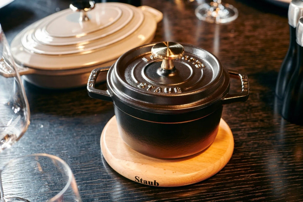 STAUB Мини-кокотница 10 см чугунная кастрюля 250 мл черная EAN 3272341010254