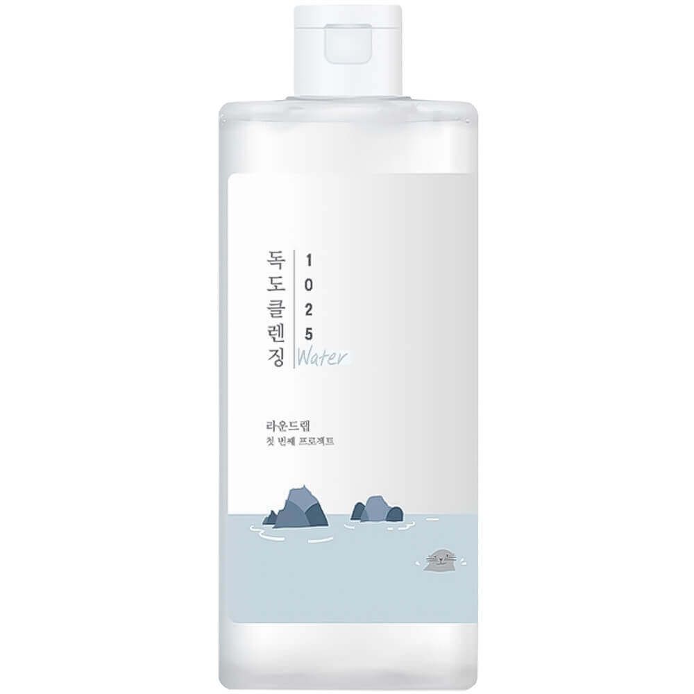 Мягкая мицеллярная вода для снятия макияжа Round Lab 1025 Dokdo Cleansing Water 400 мл