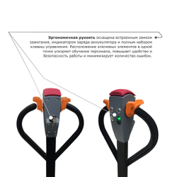 Самоходный электроштабелер PROLIFT M2 SDR 1016-S