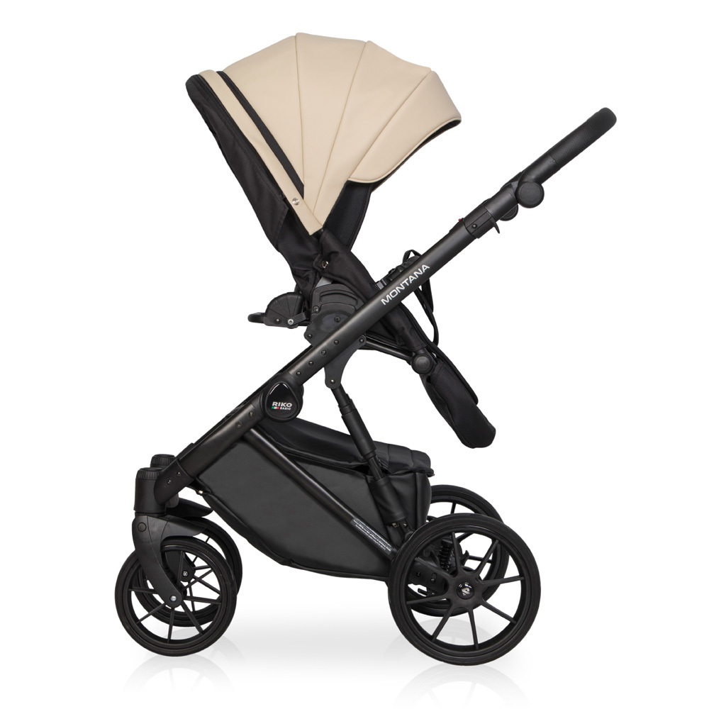 Коляска  MONTANA ECCO (3 в 1) (RIKO BASIC) 15 Ivory beige (бежевый)