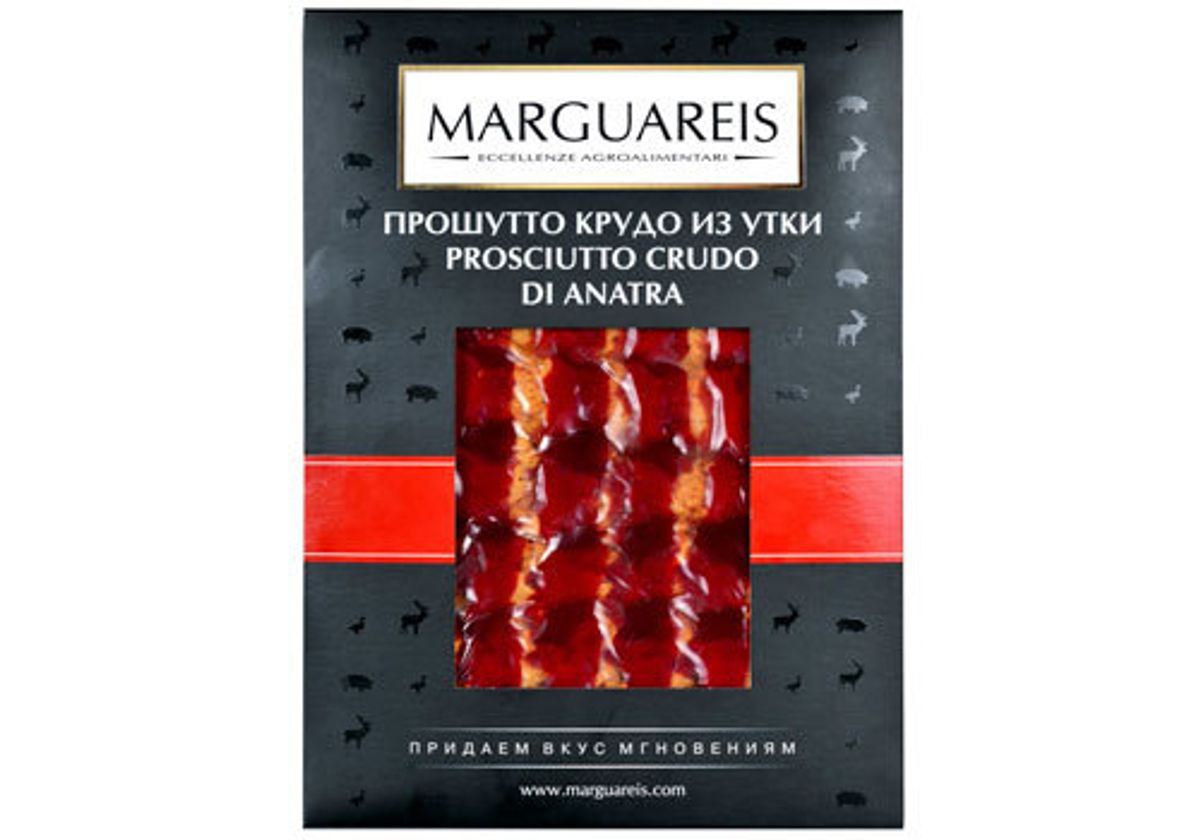 Прошутто крудо из утиной грудки, 60г