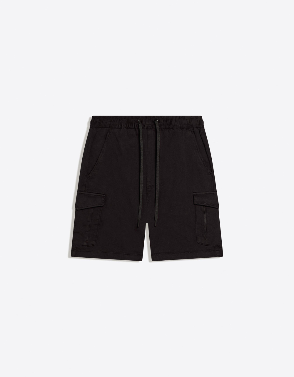 Мужские бермуды карго прямого кроя - BERSHKA