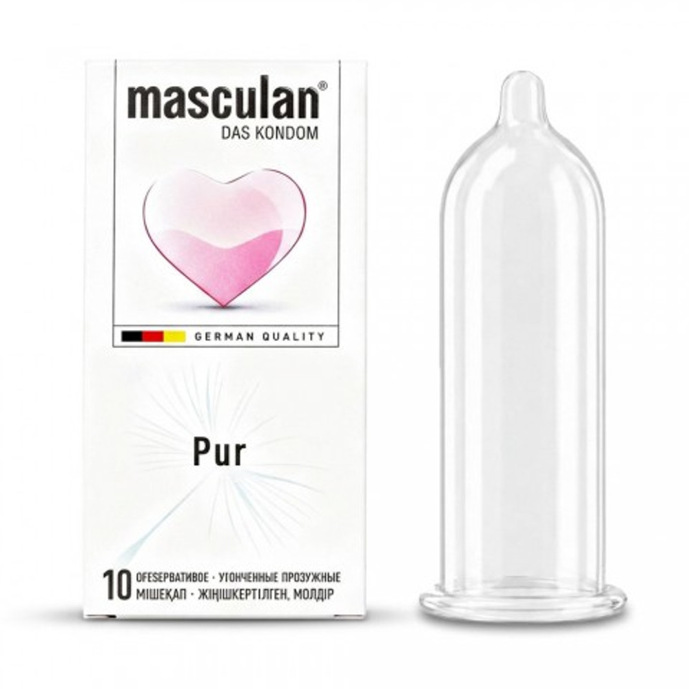 Презерватив Masculan  PUR № 10 (ПУР утонченные прозрачные)